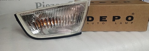 [[MR241679] - [0]] [214-1557L] - DEPO-TAIWAN | LAMPARA DIRECCIONAL DELANTERA MITSUBISHI LANCER  (IZQ) (RAYADA) 97/