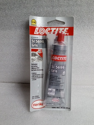 [[0] - [0]] [475944/5699] - LOCTITE | SILICONA ULTRA GREY 70 (MOTORES ASIATICOS)
