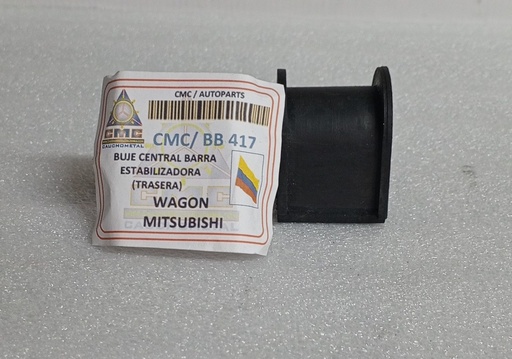 [[0] - [0]] [BB 417] - NACIONAL | BUJE CENTRAL BARRA ESTABILIZADORA TRASERA WAGON MITSUBISHI