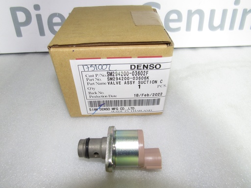 [[1751002     SM294200-03602F] - [1460A031    1460A037]] [SM294200-03606k] - DENSO | VALVULA VACIO BOMBA DE INYECCION (CORTA)