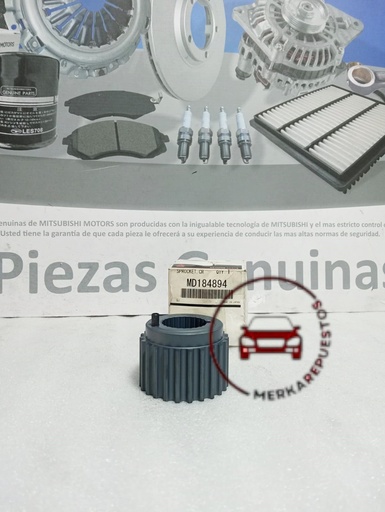 [[0] - [0]] [MD184894] - MITSUBISHI | PIÑON CIGÜEÑAL MITSUBISHI NATIVA 6G72 /  MONTERO V45W