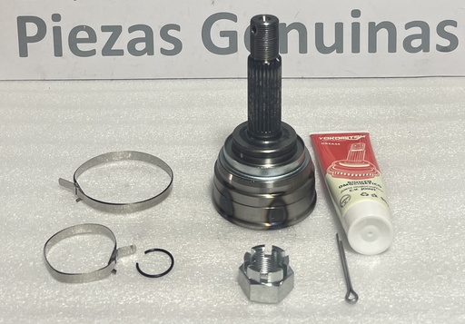 [[MB936148 ] - [7169307523]] [MI-013 [MB936148 ](25X30X50)] - YOKOMITSU | PUNTA EJE MITSUBISHI LANCER 1.300 / COLT / 95 L/R (LADO RUEDA)