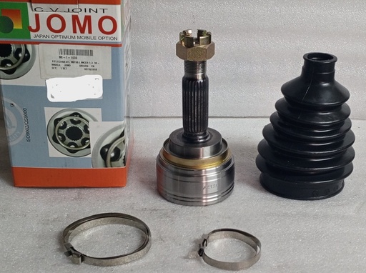 [[MR276443 ] - [(21 INT X 25 EXT  ESTRIAS) 54mm]] [MI-1-1033 (25X21X54)] - JOMO-TAIWAN | PUNTA EJE MITSUBISHI NEW LANCER  L/R 1.300 / 1.500 (LADO RUEDA)