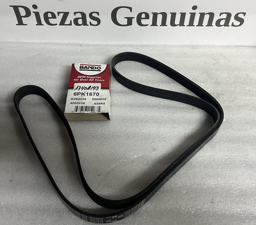 [[6PK1670] - []] [1340A193] - BANDO - USA | CORREA DE ALTERNADOR Y ACCESORIOS MONTERO SPORT