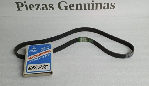 [[0] - [0]] [6PK1175] - MITSUBOSHI | CORREA VENTILADOR NISSAN PATHFINDER VQ35 / 98