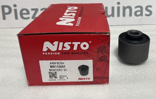 [[MR210731] - [4113A085]] [MR112891] - NISTO - TAILANDIA| BUJE TEMPLETA BARRA TENSORA TRASERA MITSUBISHI MONTERO V6-3000 / NATIVA / MONTERO SPORT