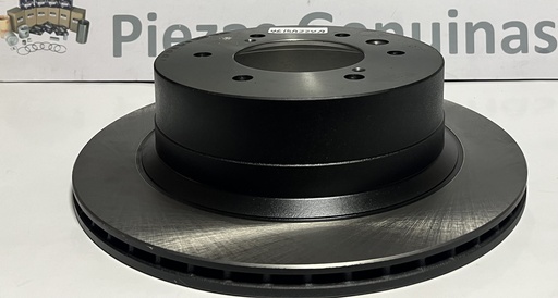 [[D. orificio central 94 mm / Banda 45mm] - [entre huecos 70mm / Altura campana=65 mm]] [4615A224] - BRASIL | DISCO FRENO TRASERO MONTERO SPORT 2017/ (6 hueos)  D=315 mm  / Espesor=19 mm / D. interno= 190 mm