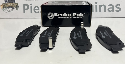 [3530BPH [4605A724] - [4605A284  4605A930  4605A198  L03080H]] [3530BPH] - BRAKE-PAK | PASTILLAS DELANTERAS FRENOS  NEW NATIVA / SPORTERO 2.5 / 3.2 (HEAVY DUTY)
