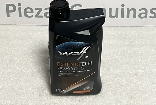75W90 -22 ACEITE TRANSMISION SEMI-SINTETICO  1/4 WOLF