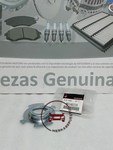[[]] [MD348238]- MITSUBISHI | CUCHILLA ANGULO CIGUENAL MOTOR L-200 MOD 2003  K74T