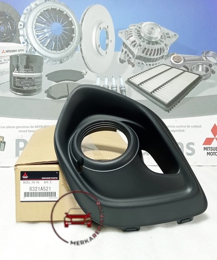 [8321A521] - MITSUBISHI | MOLDURA IZQUIERDA BOMPER DELANTERO