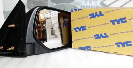 [[388-MBD141EC]] [MN167428] - ESPEJO RETROVISOR DERECHO MITSUBISHI SPORTERO 2008-15 (TAPA CROMADA) 