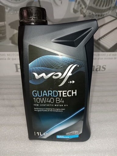 [10W40-B4] - WOLF - GUARDTECH | SEMISINTETICO 1/4 (SELLADO) 