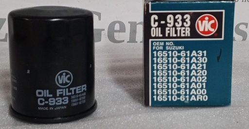 [0] [ C-933 ] - VIC JAPON - FILTRO ACEITE TOYOTA
