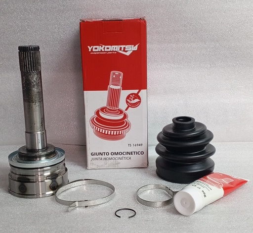 [MI-023  7169407513] [MB886680] - YOKOMITSU - PUNTA EJE  (HOMOCINETICA) MITSUBISHI MONTERO PAJERO  1988/  LADO RUEDA IZQ/DER (28X25X56)