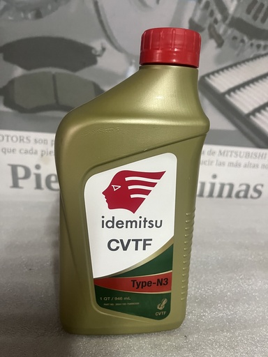 [CVTF] [ MZ102652 ] IDEMITSU - USA / ACEITE PARA CAJA AUTOMATICA CVT LANCER / ASX / TYPE N3 / J4 