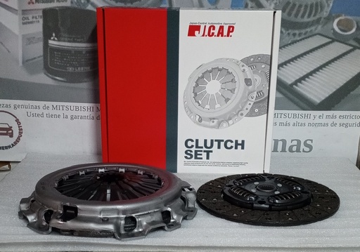 [[2301A062 - 2304A078] [ JCCS-V0129 ]] [ JCCS-V0129 ] - JCAP - CONJUNTO CLUTCH( 2 OIEZAS) MITSUBISHI SPORTERO L200/ NEW TRITON 2.5L 4N15-2020
