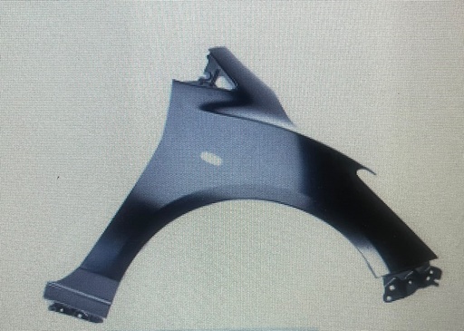 [CGMZ10069A ] GUARDAFANGO DELANTERO DERECHO MAZDA 2  2008-2013 (PARA PINTAR)